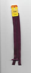 1 Rits - middepaars/lila  15 cm
