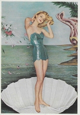  Dame  14,5 x 10,5 cm