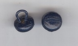 Schoenknoopje - donkerblauw  9 mm