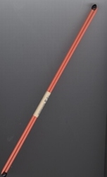 2 Breinaalden -  oranje  29 cm