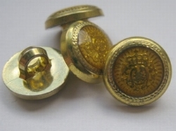 Gold-Knoop  12 mm