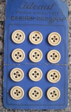 12 Knopen - Been 17 mm