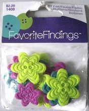 Felt Buttons 