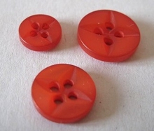 R-Knoop - rood 13 mm