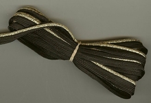 Band - zwart (2,5 mtr) 7 mm