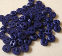 1 Miniknopf - Dunklerblau 4,2 mm