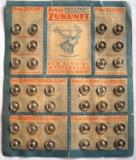 Druckknöpfe Schwarz 7 mm