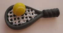Tennis Racket 14 x 30 mm