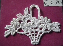 Blumenmand H 4 x B 5,5 cm
