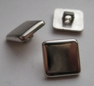 Zilverkleur-Knoop 12 mm